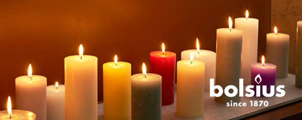 Dinerkaarsen en Stompkaarsen
van [strong]Bolsius[/strong]
