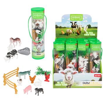 Animal World Speelset Boerderij 14-delig