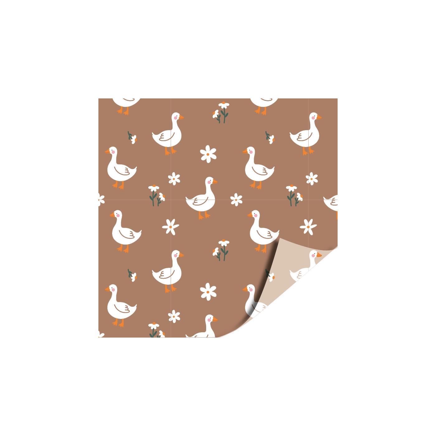 Toonbankrol 50cm Goose bruin/beige