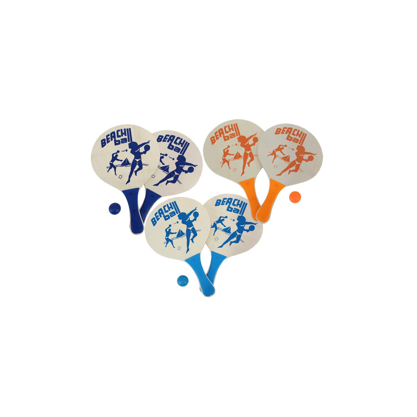 Beachballset naturel 24,5x39 cm
