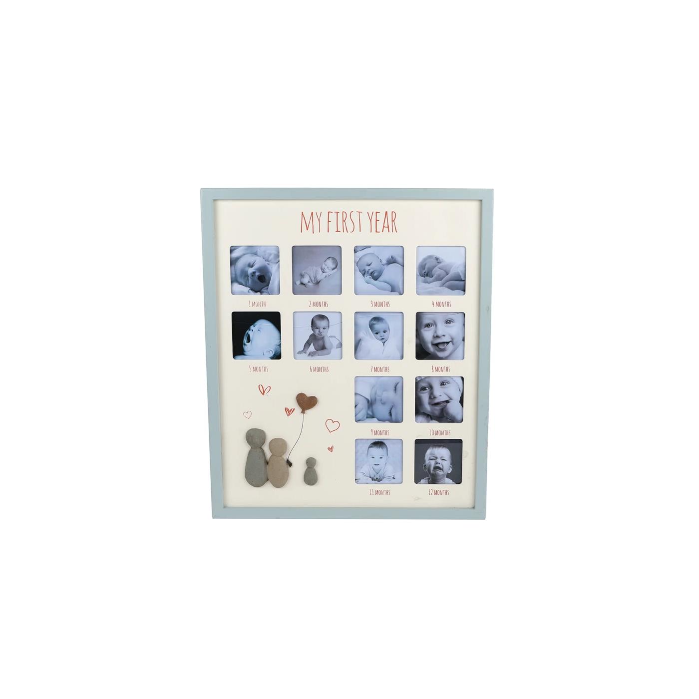 Fotolijst My First Year hout 40x48x1,5cm