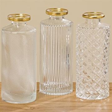 Vaasje Adore Ø5x13cm transparant glas