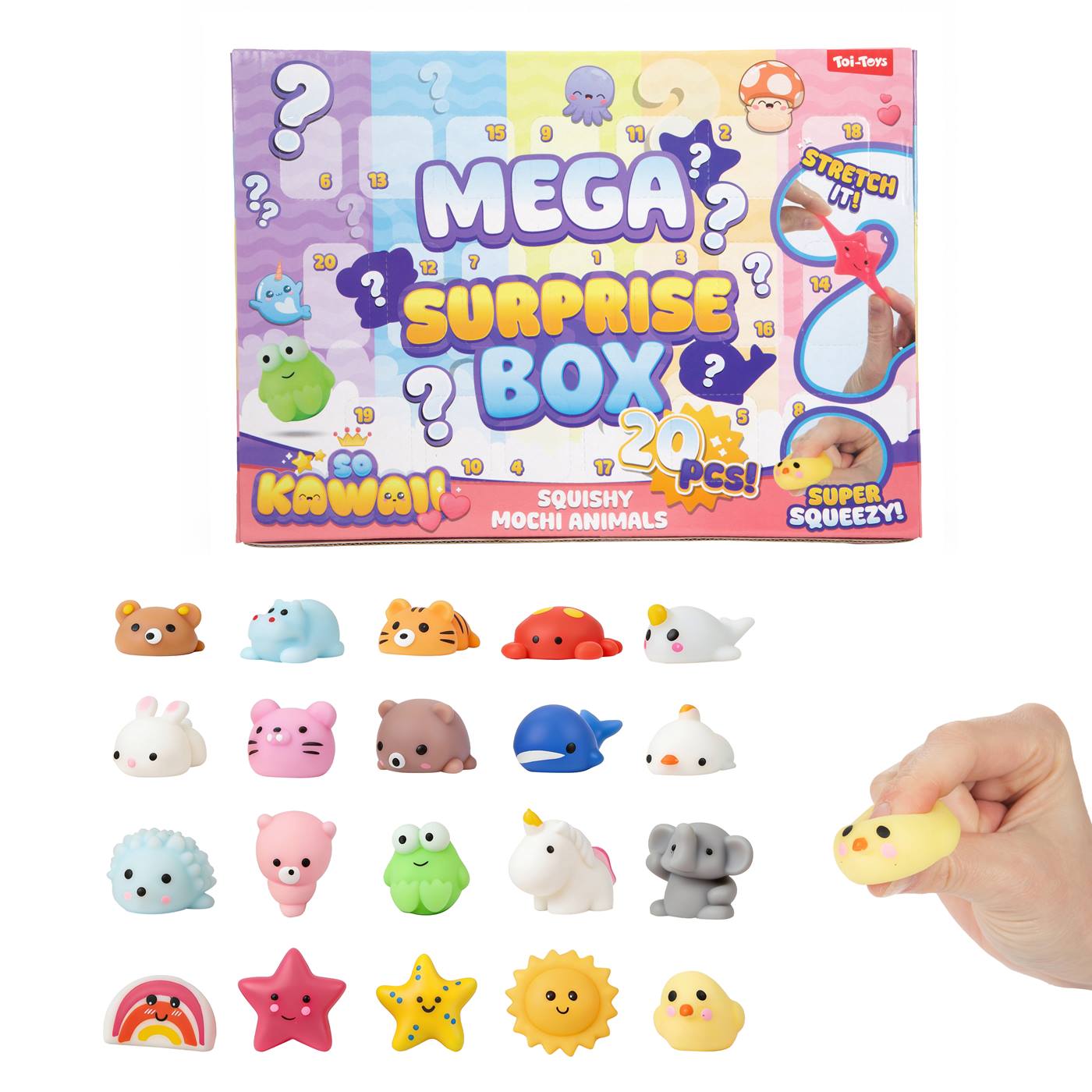 SO KAWAII Verrassingsbox Squeezy Friends
