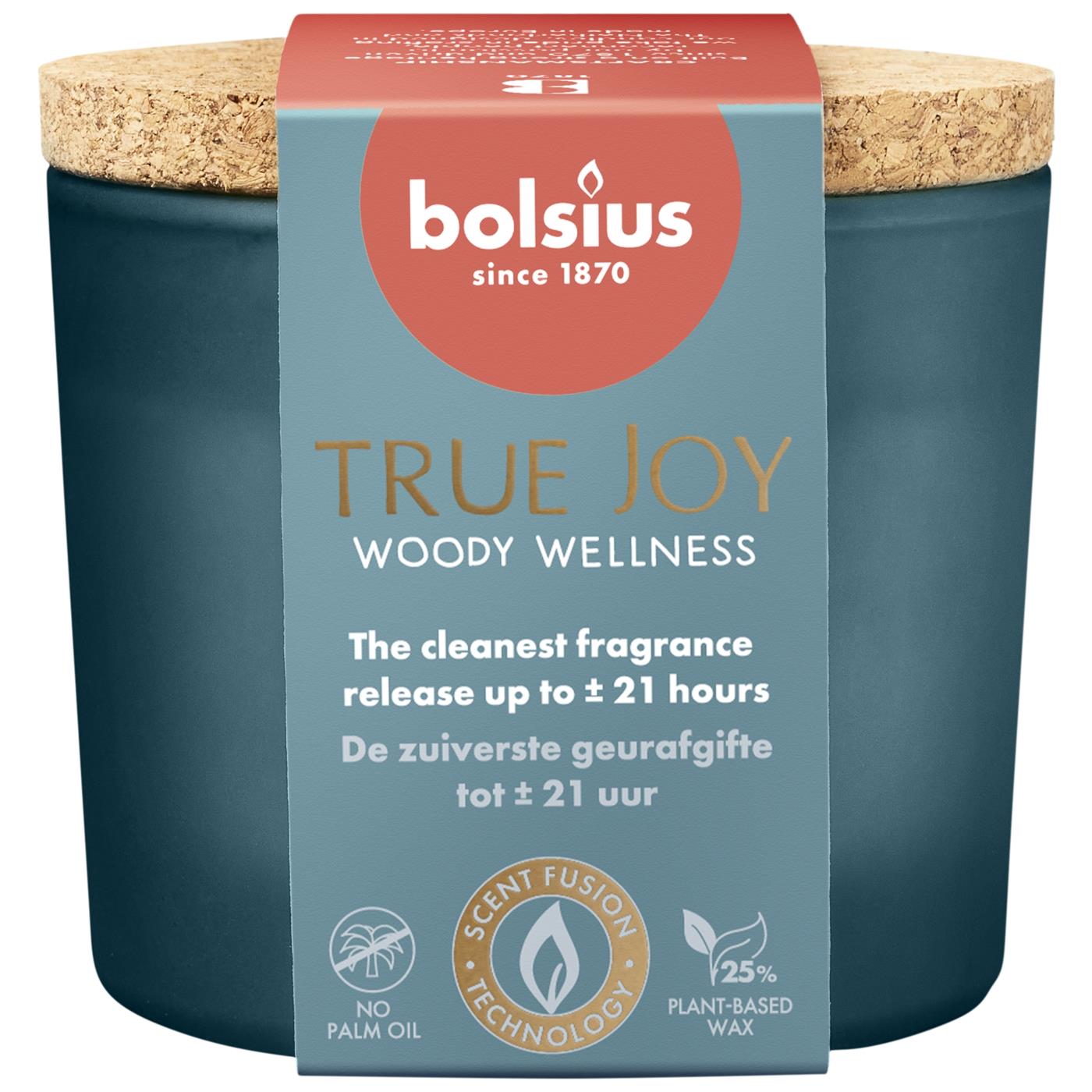 Bolsius Geurglas  66/83  Woody Wellness