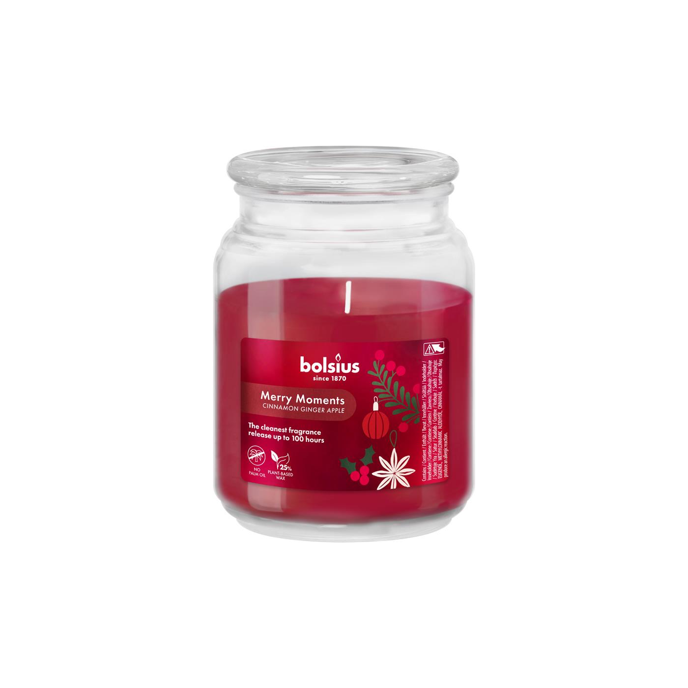 Bolsius Geurglas Merry Moments 135/100