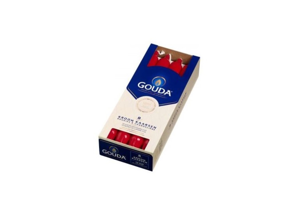 Kroonkaars rood 240/24 doos a 8 stuks