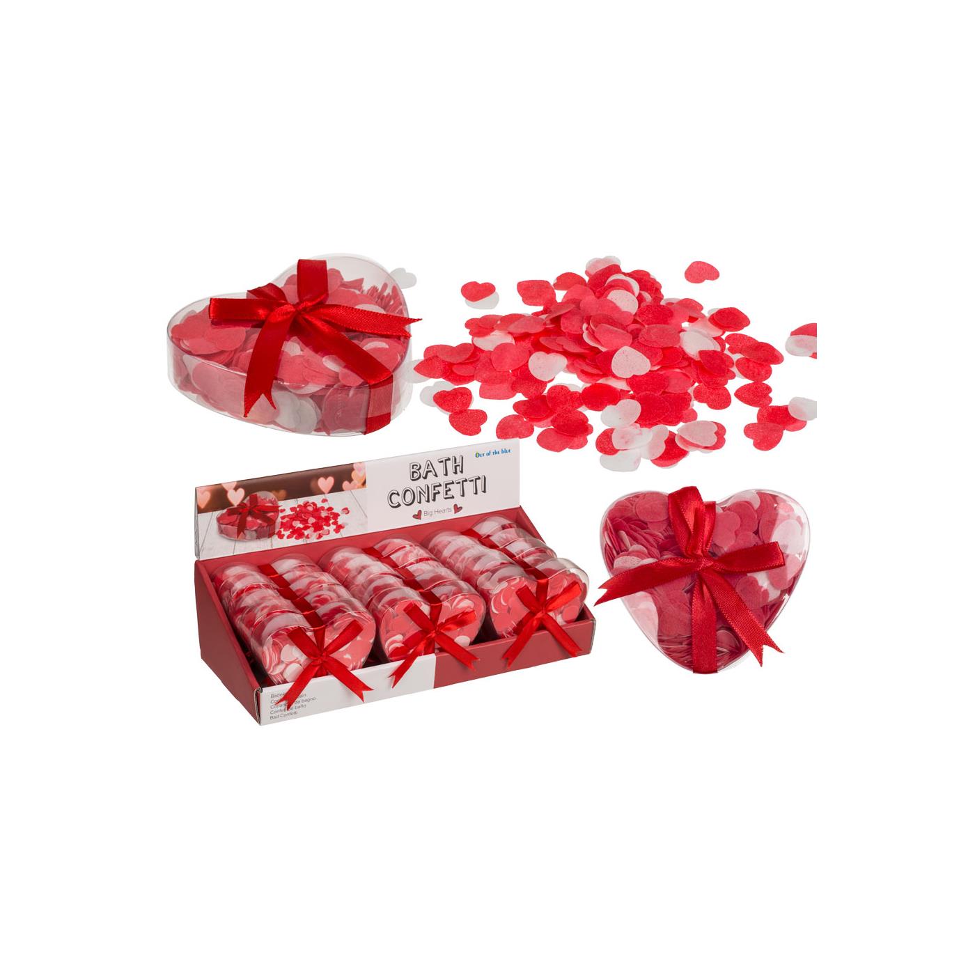 Hartjes badconfetti in giftbox 20 gram