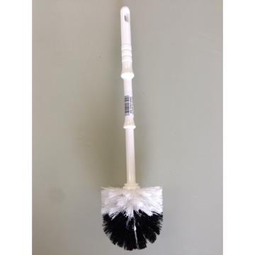 Toiletborstel nylon wit