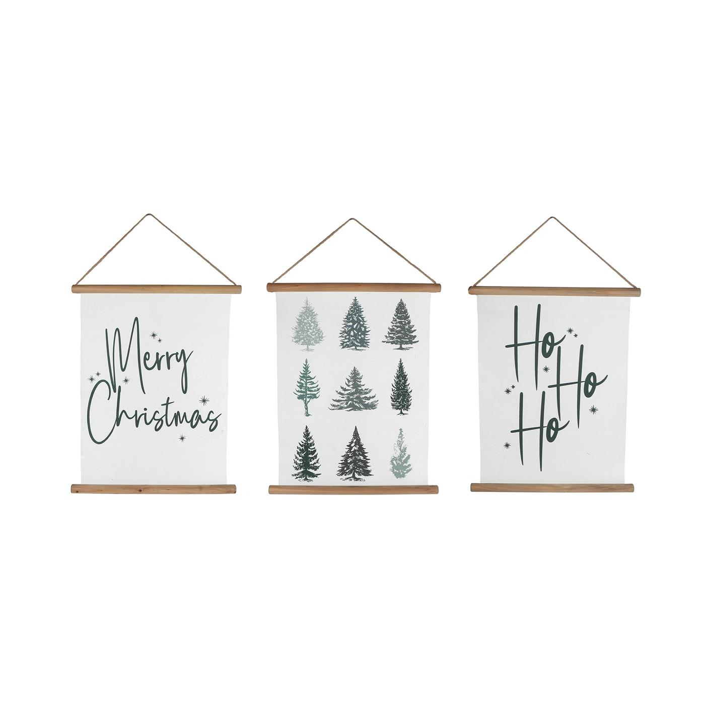 Wandversiering Christmas papier 49x62cm