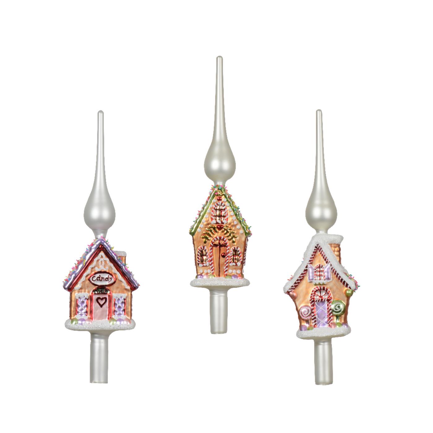 Piek Peperkoekhuis glas 31cm