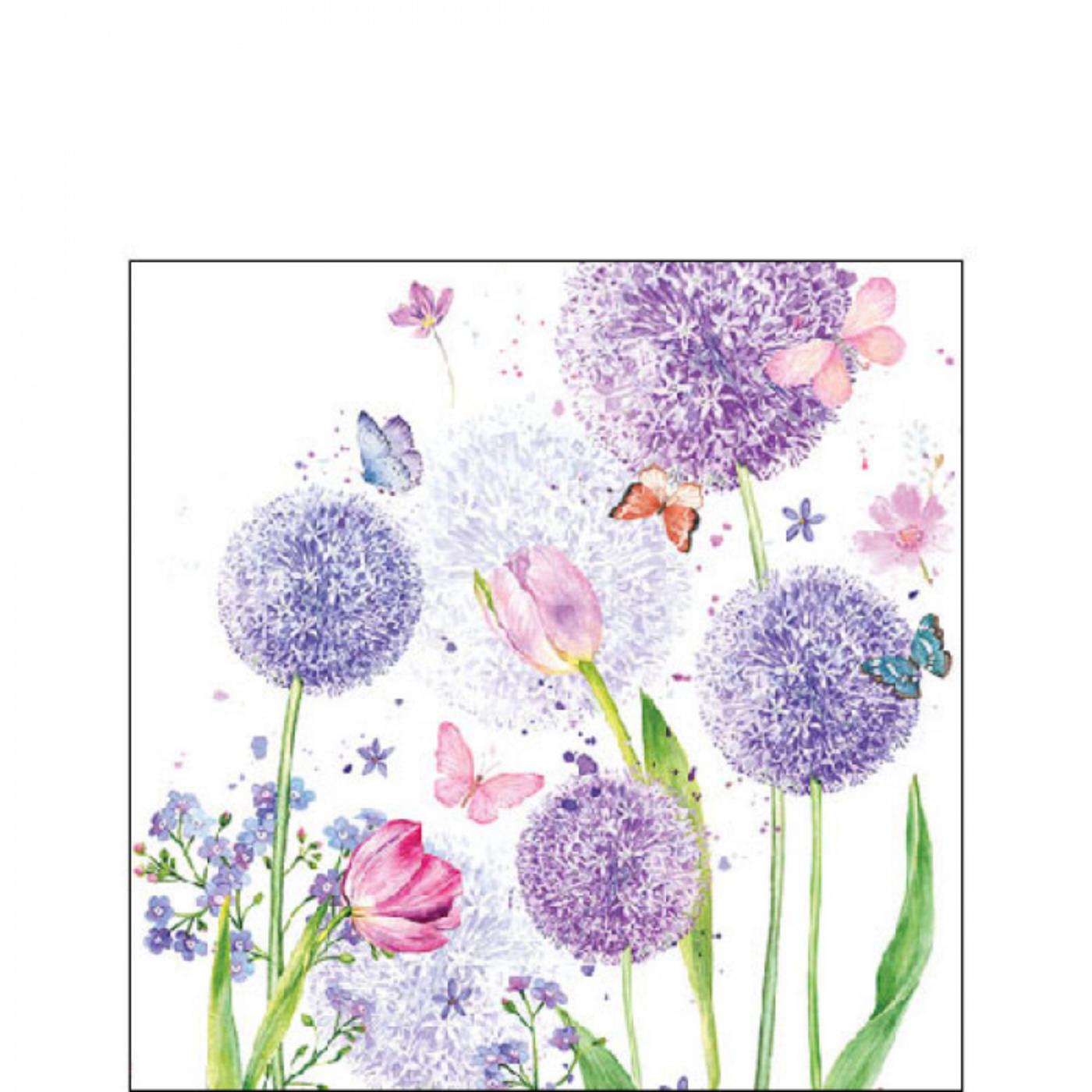 Ambiente Servetten Flower beauty 25cm