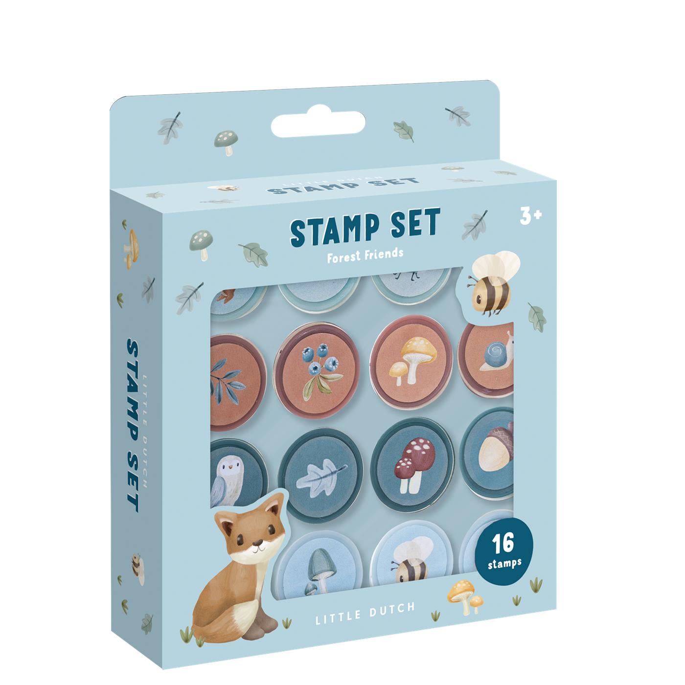 Little Dutch stempelset Forest Friends
