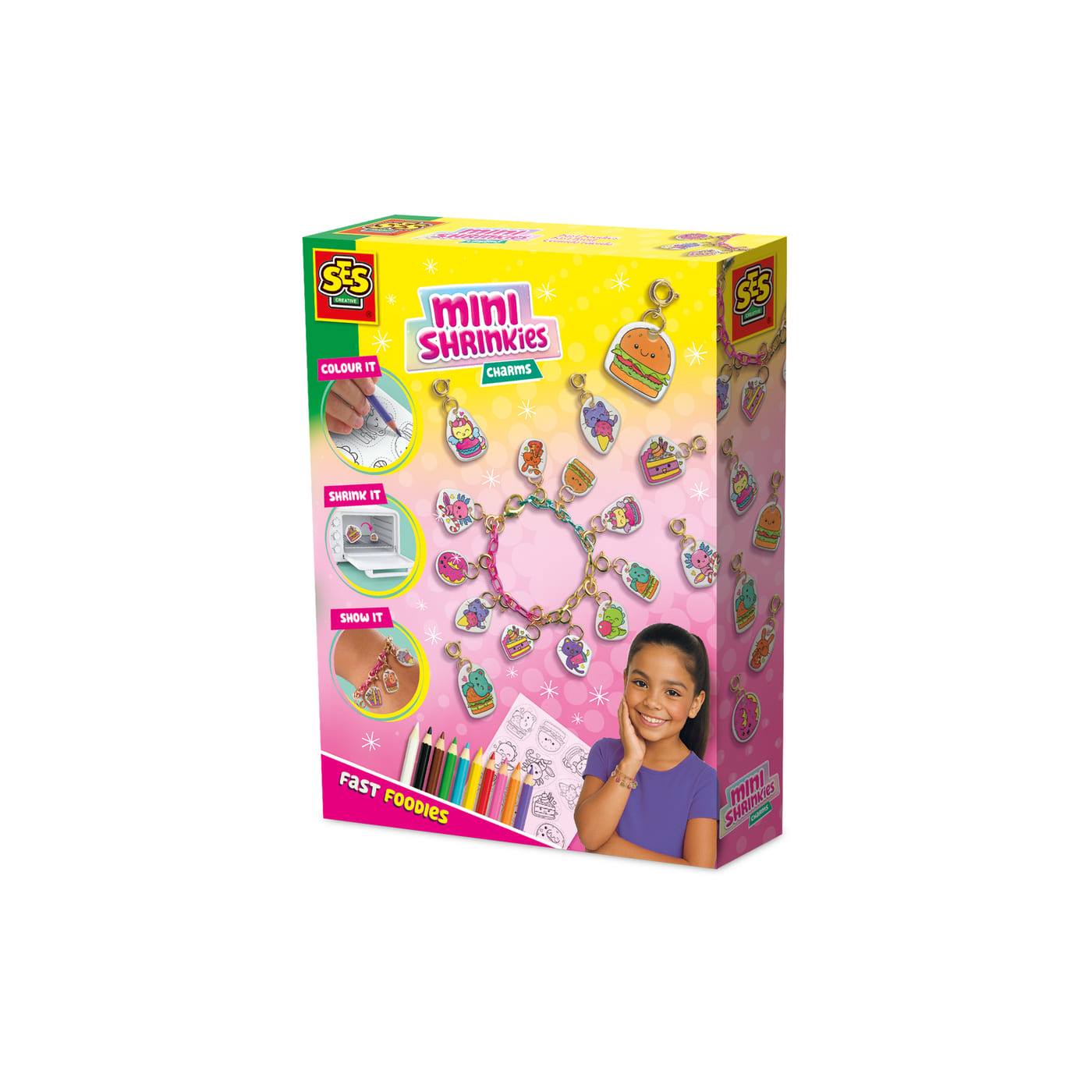 Ses Mini Shrinkies - Charms Fast Foodies