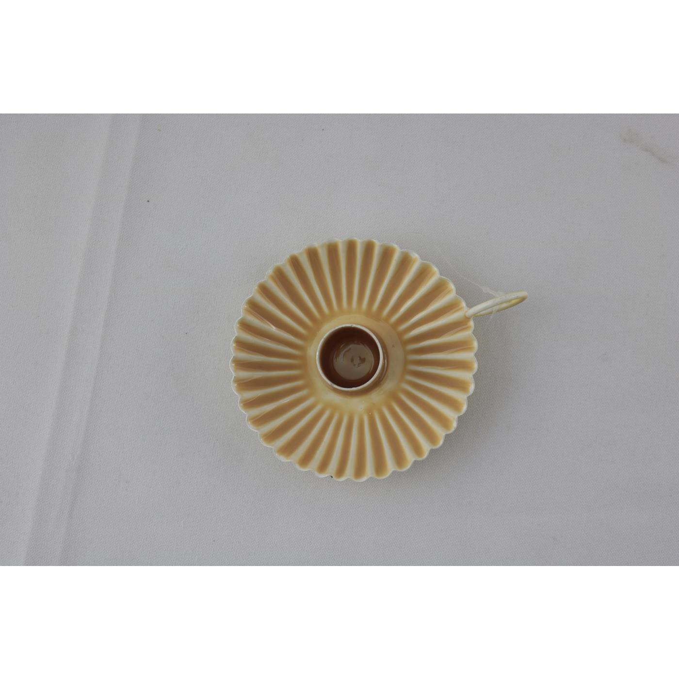 Kandelaar beige 11x9x3cm