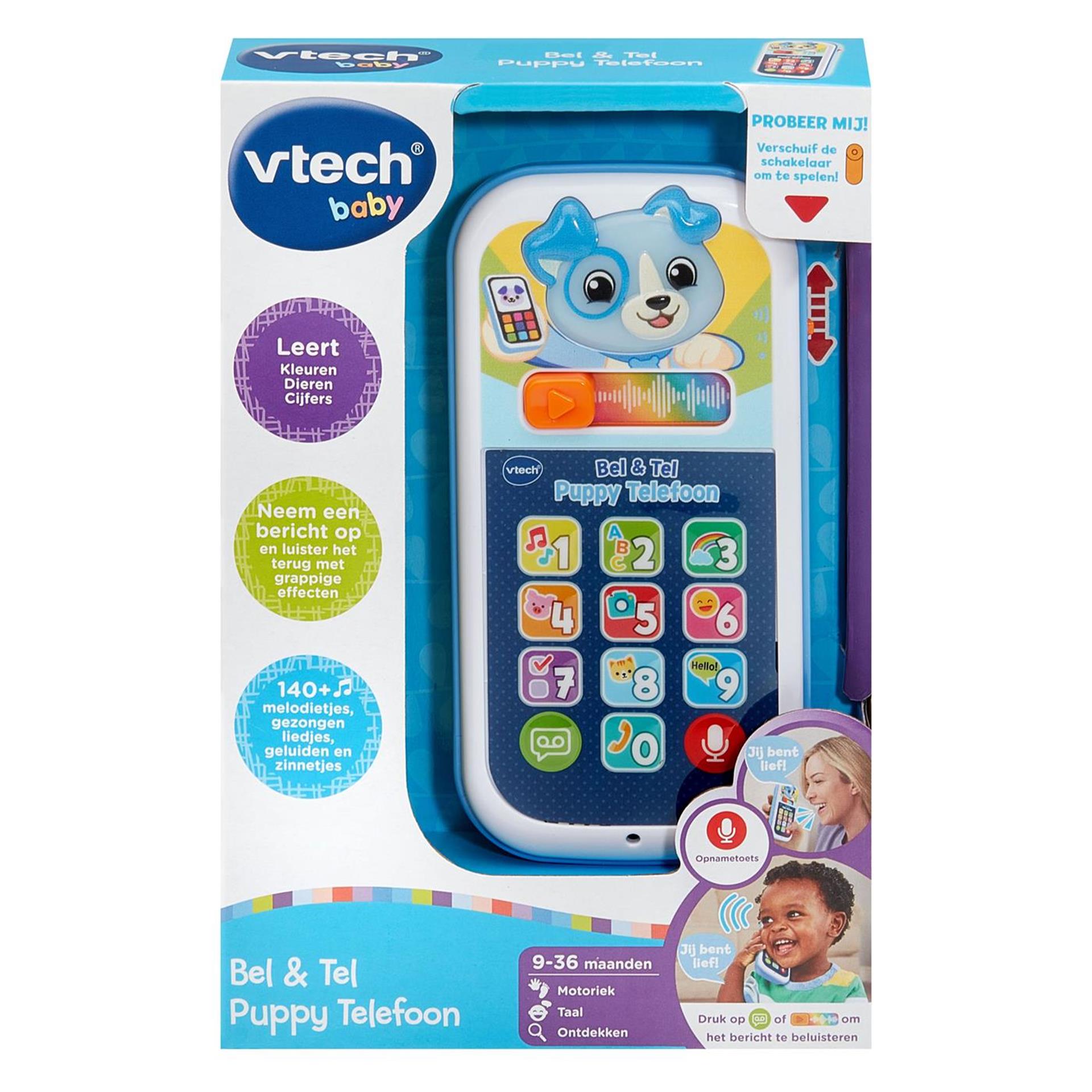 Vtech bel & leer puppytelefoon