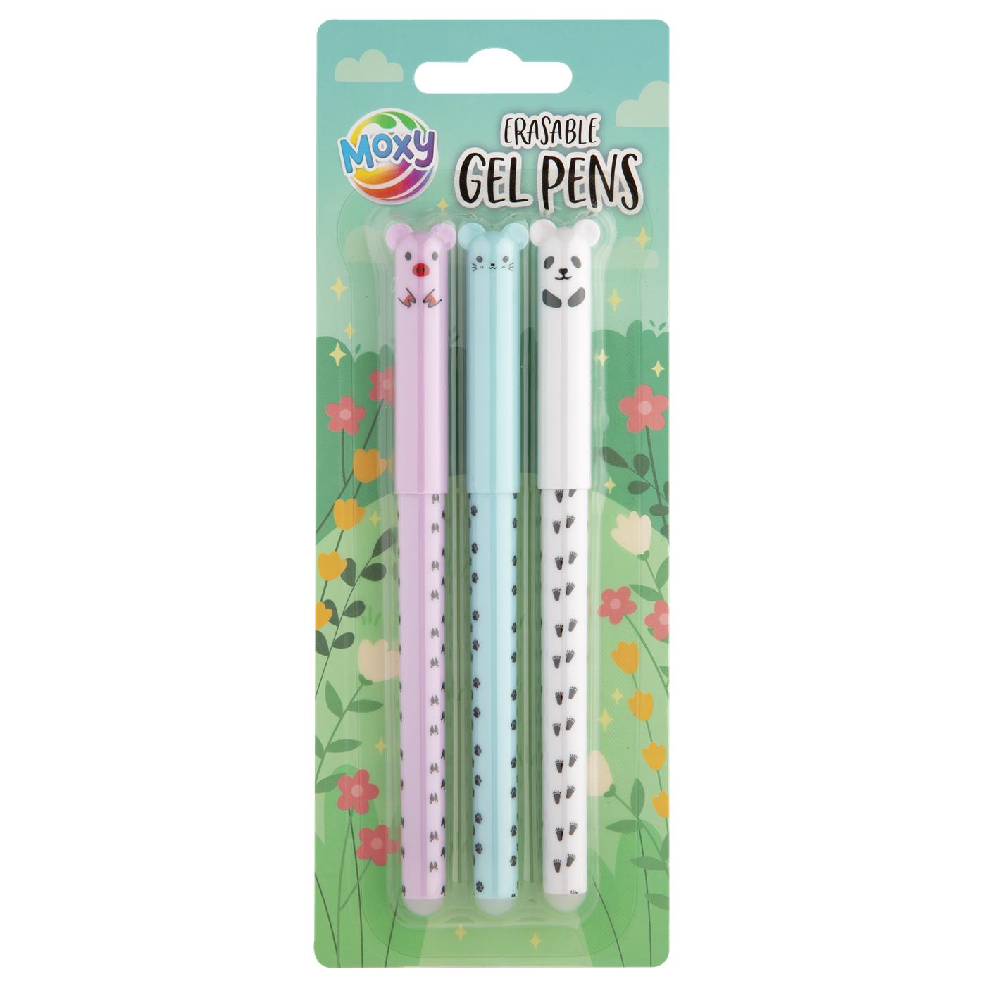 Moxy Gel pennen uitwisbaar 3pcs 14,5cm
