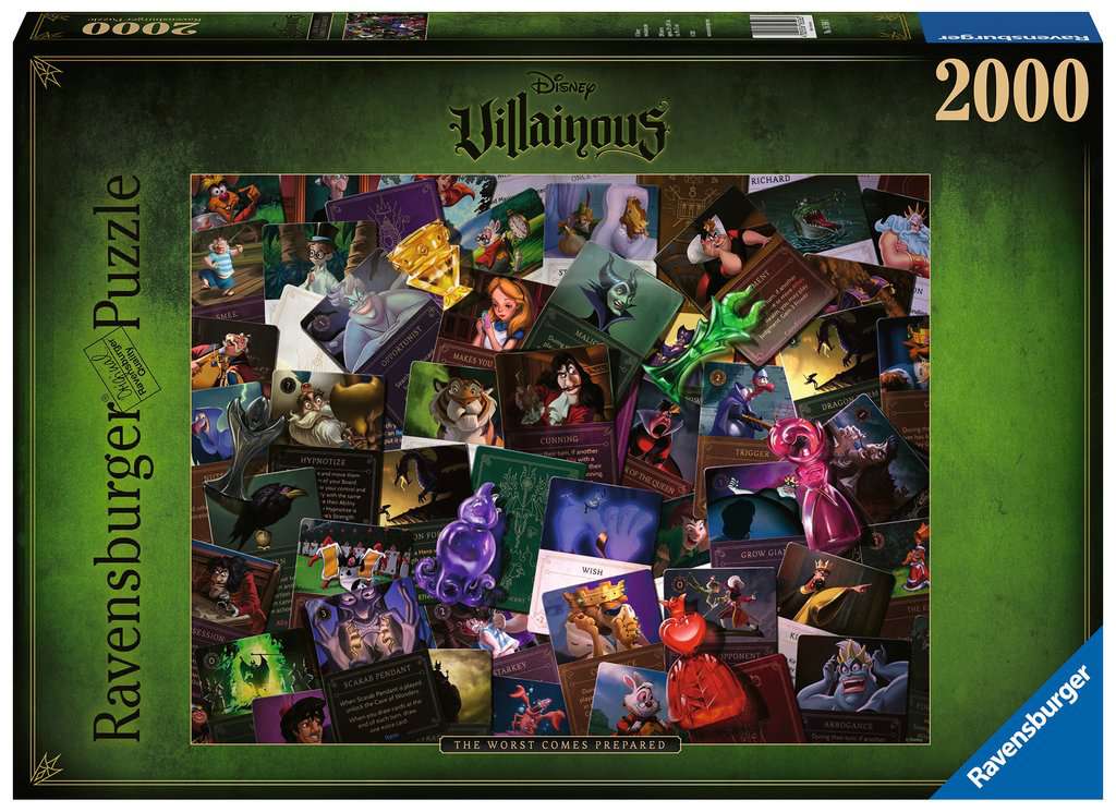 Puzzel Villainous all Villains 2000st