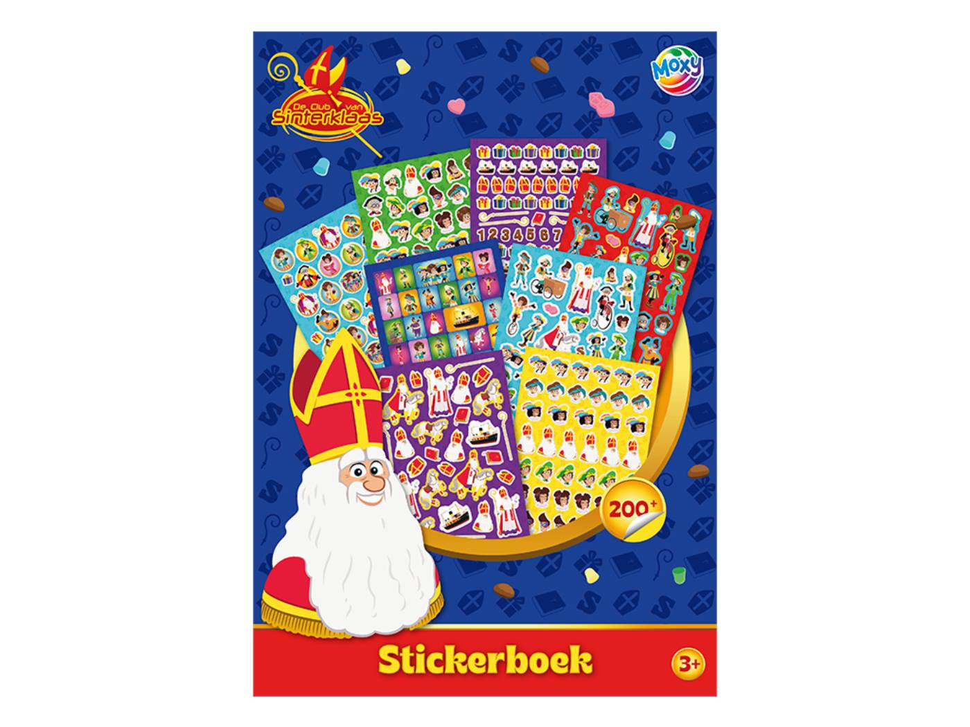 Club van Sint Stickerboek A4