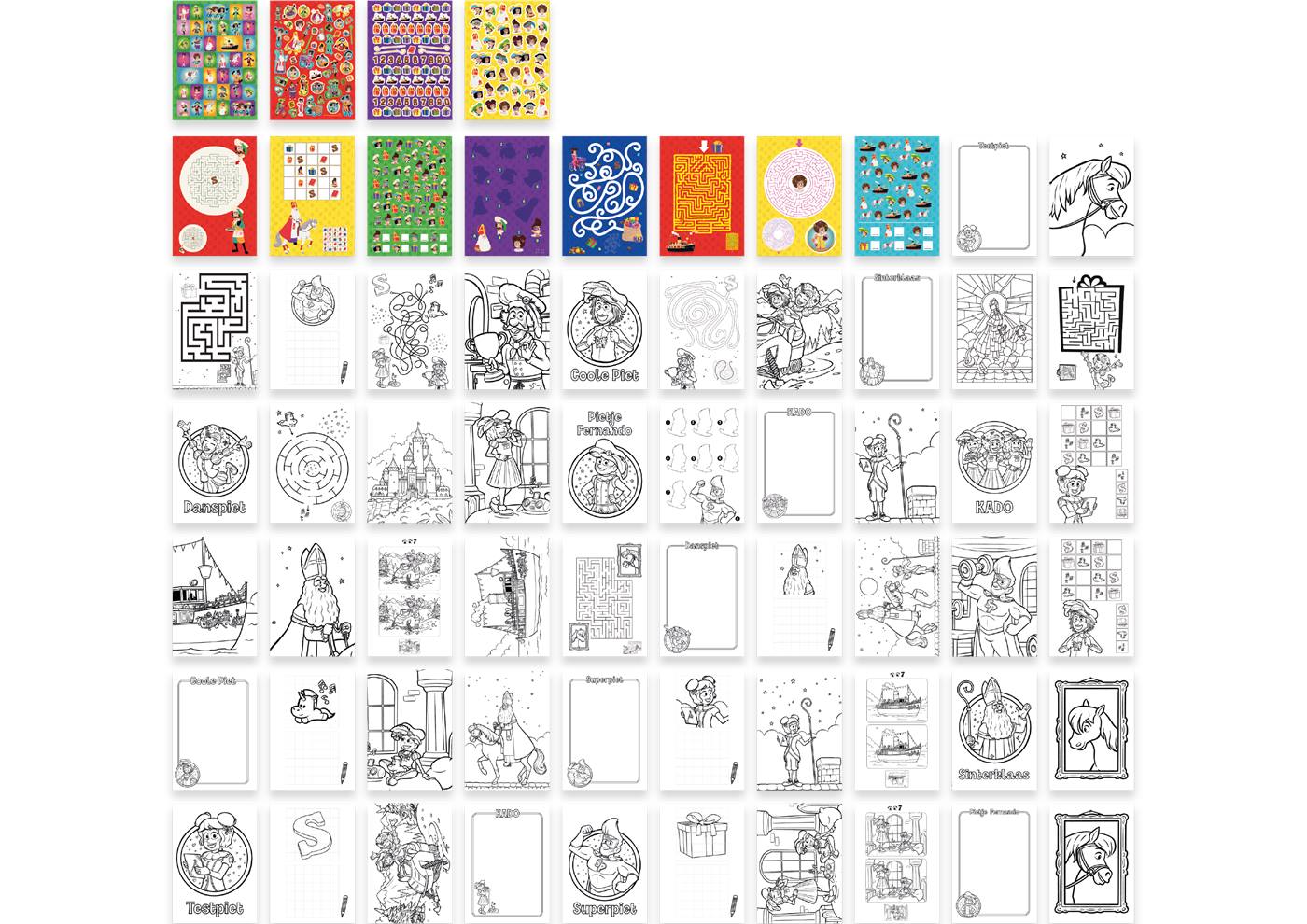 De Club van Sinterklaas Kleur- en activiteitenboek