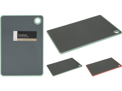 Snijplank kunststof 23x16cm zwart