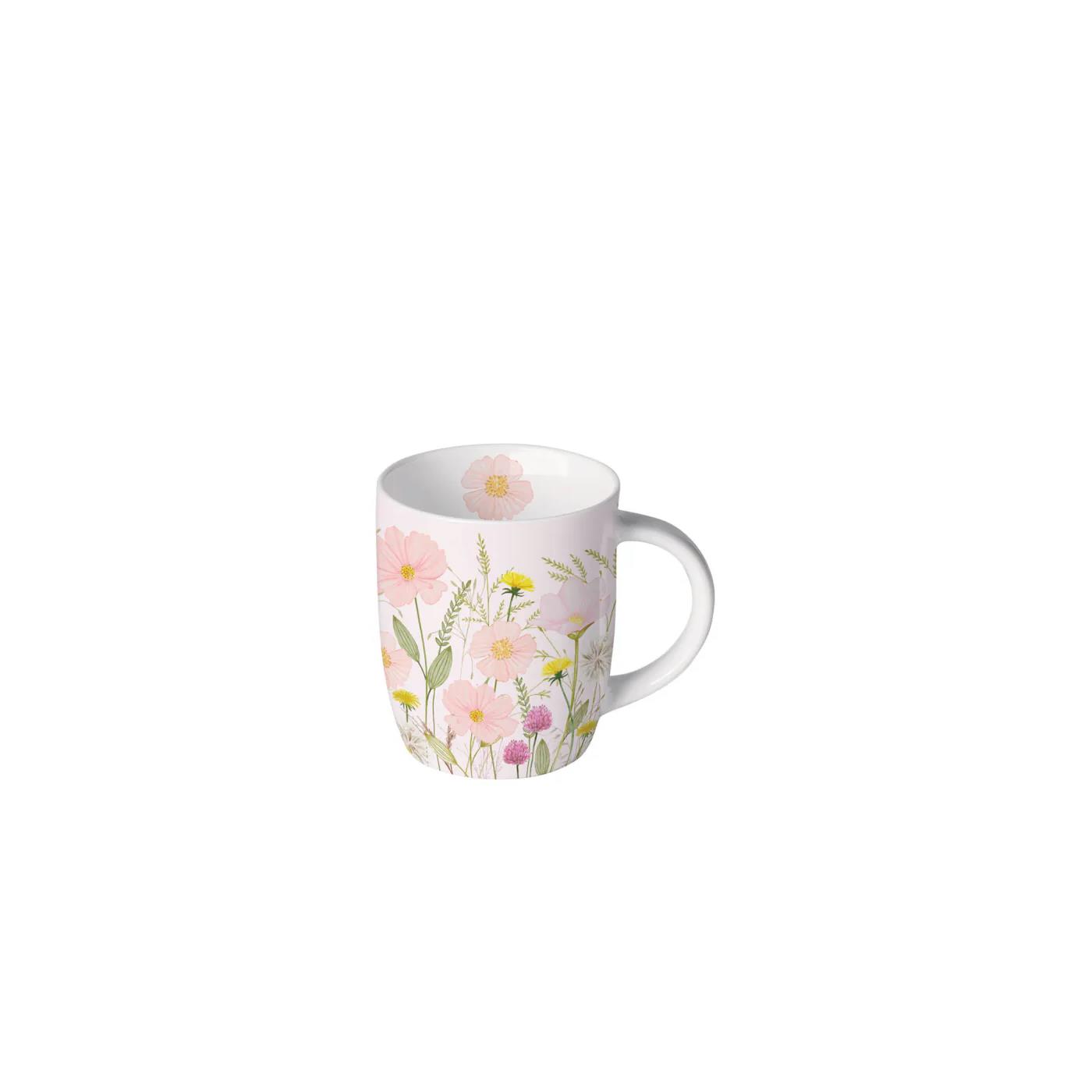 Ambiente Mok 0.2 l pastel flowers roze