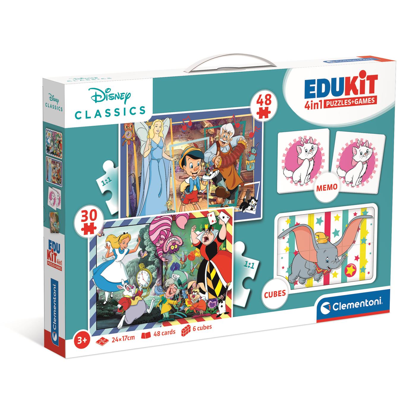 Clementoni edukit 4-in-1 disney classics