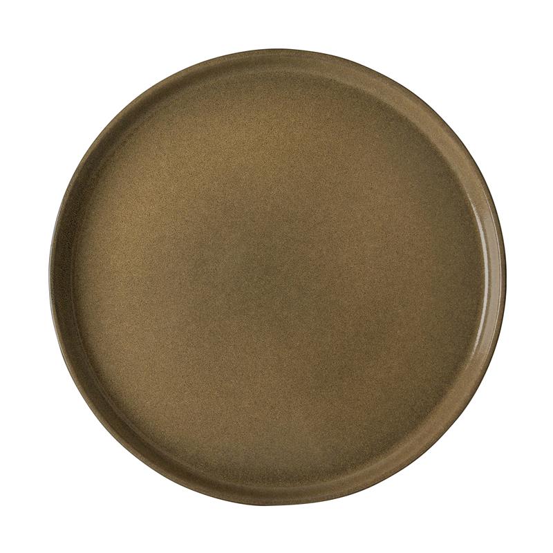 Dutch Rose Serenity Bord Ø27cm Camel 4st