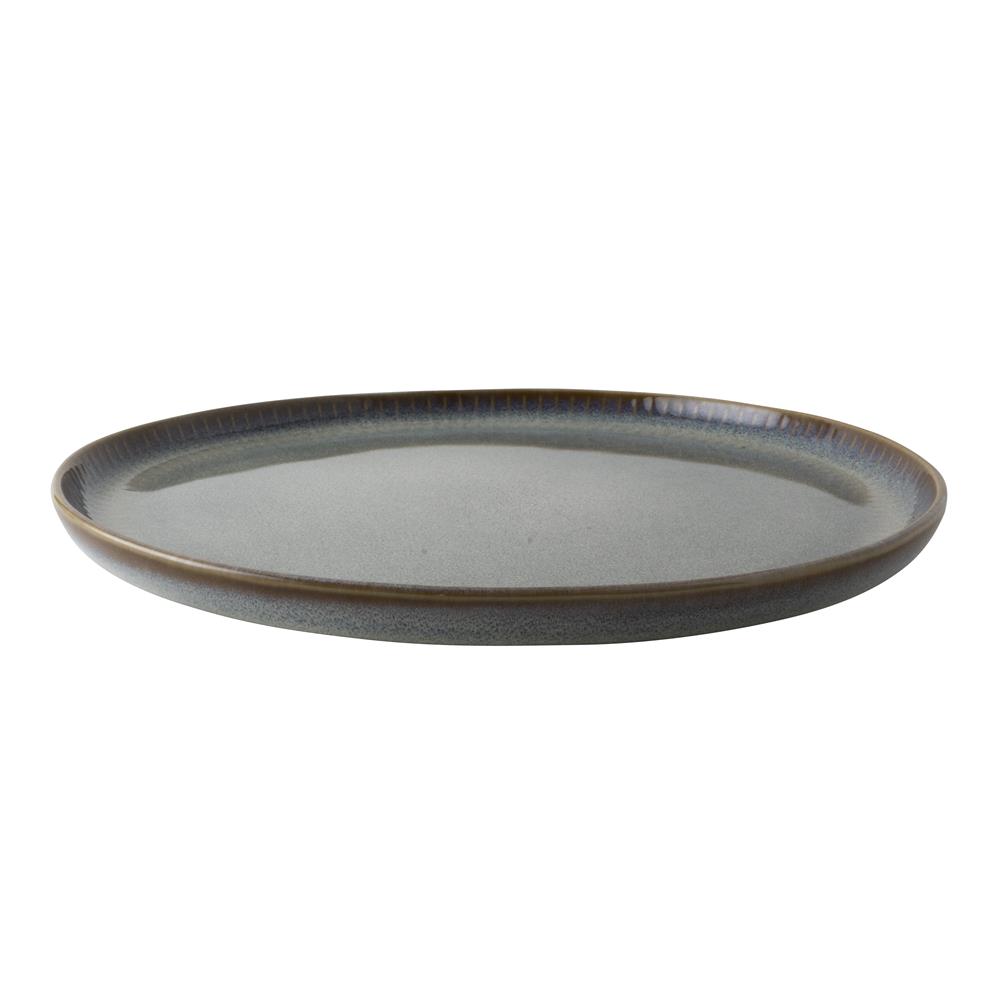 Dutch Rose Sapphire bord Ø28cm grijs 4st