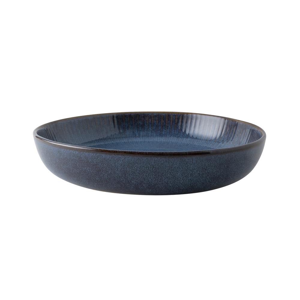 Dutch Rose Sapphire diep bord Ø23cm blau