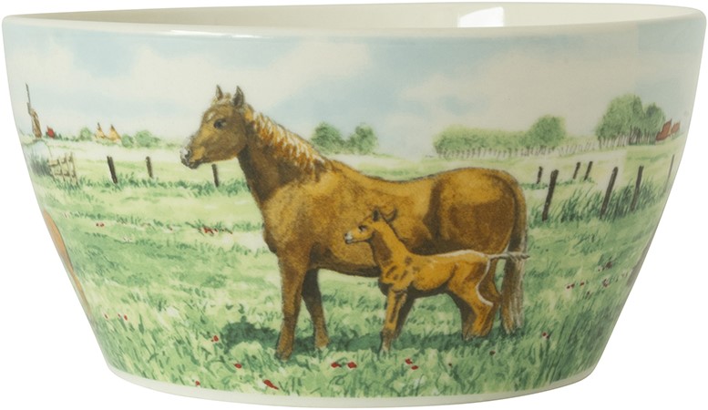 Wiebe's Farm Kom paard Ø13cm 6st