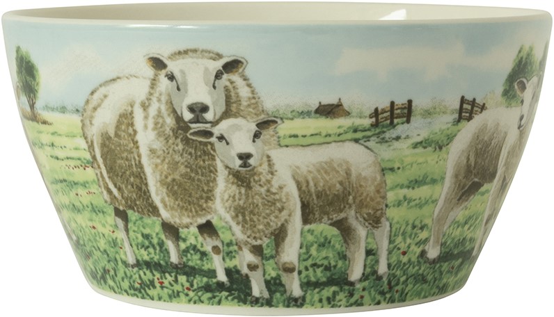 Wiebe's Farm Kom schaap Ø13cm 6st