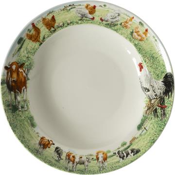Wiebe's Farm Diep bord koe kip 6st