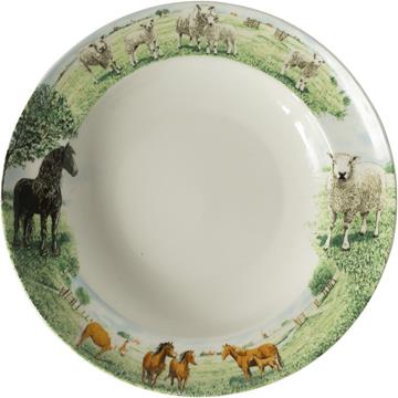Wiebe's Farm Diep bord paard schaap 6st