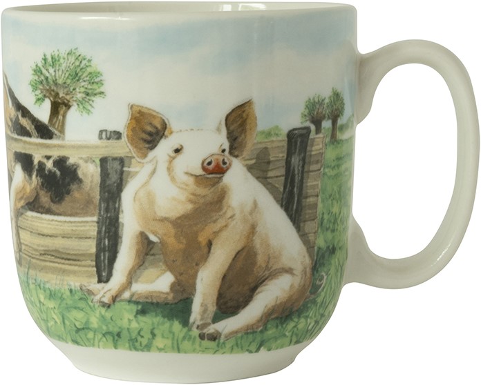 Wiebe's Farm Beker XL varken 41cl 6st