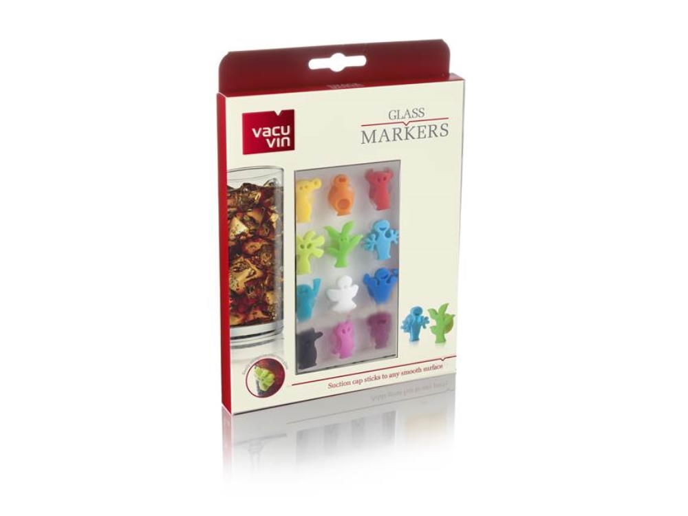 Vacu Vin Glass Markers Party People