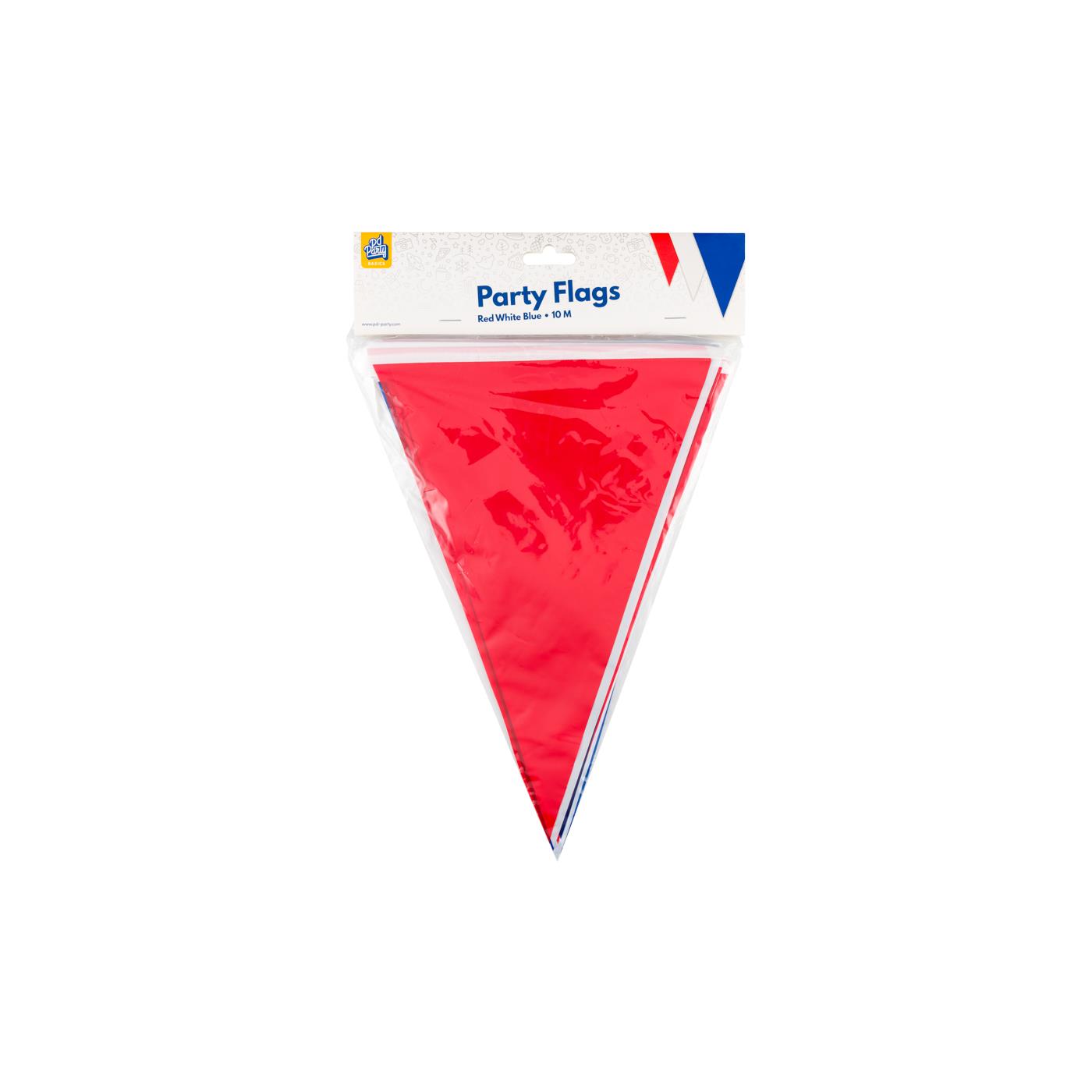 Paperdreams Party Vlag - rood wit blauw
