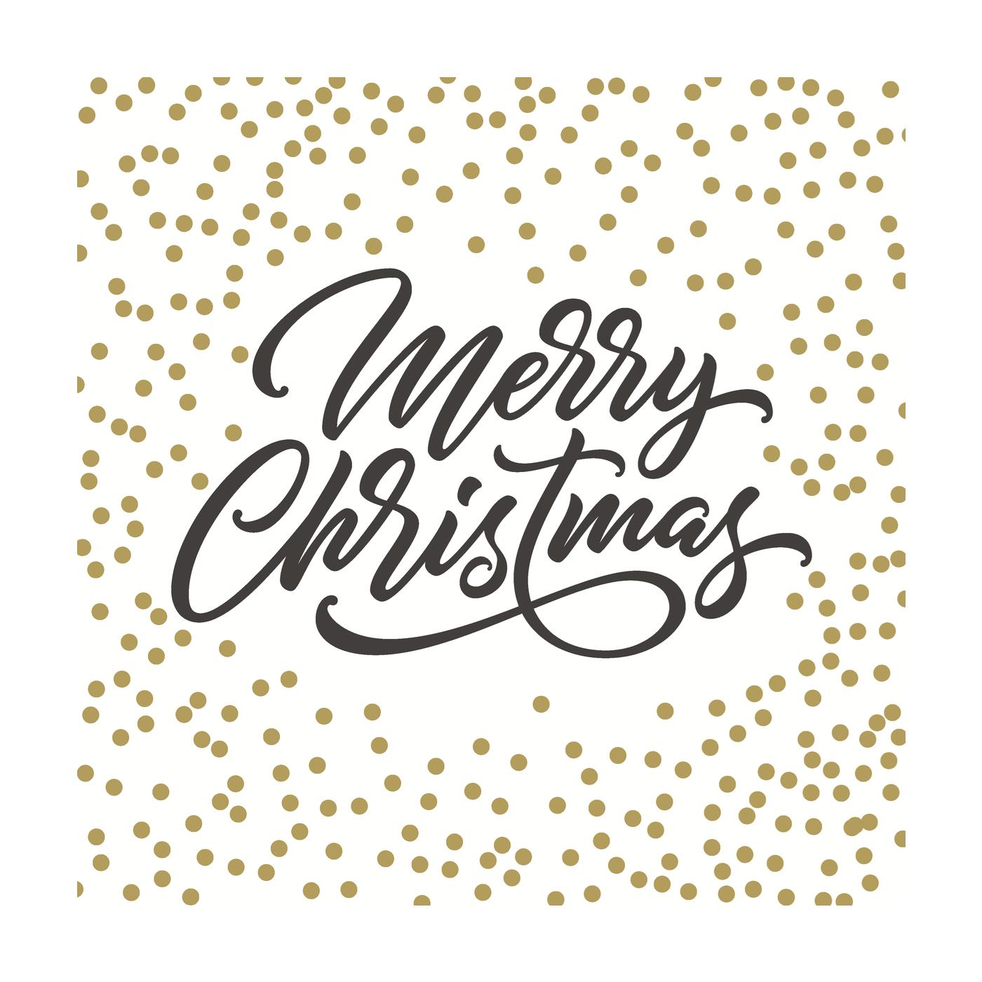 Duni Servetten Merry Dots 33cm