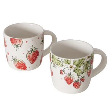 Boltze Home Jumbo mok Strawberry 450ml