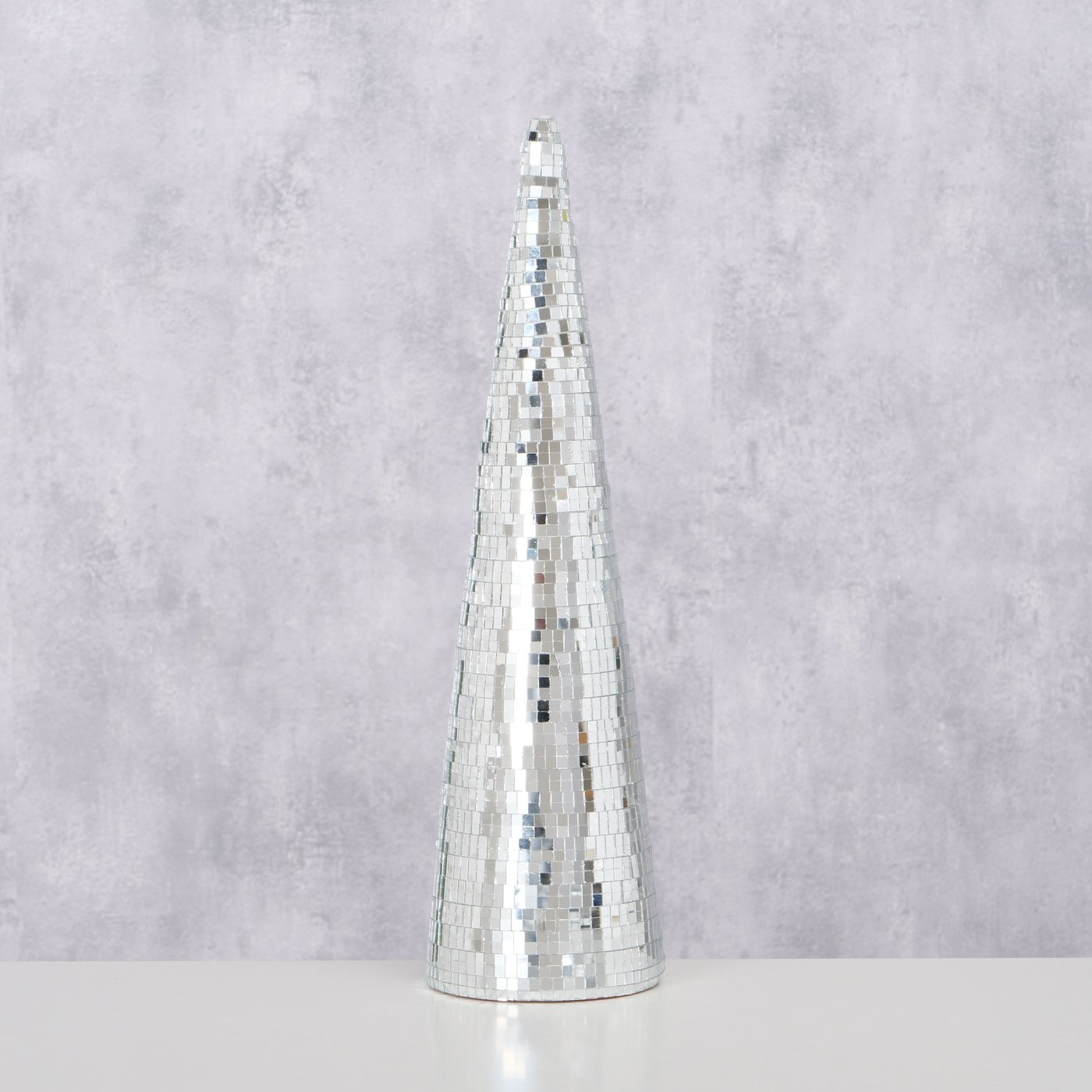 Kerstboom Disco spiegelglas H39cm