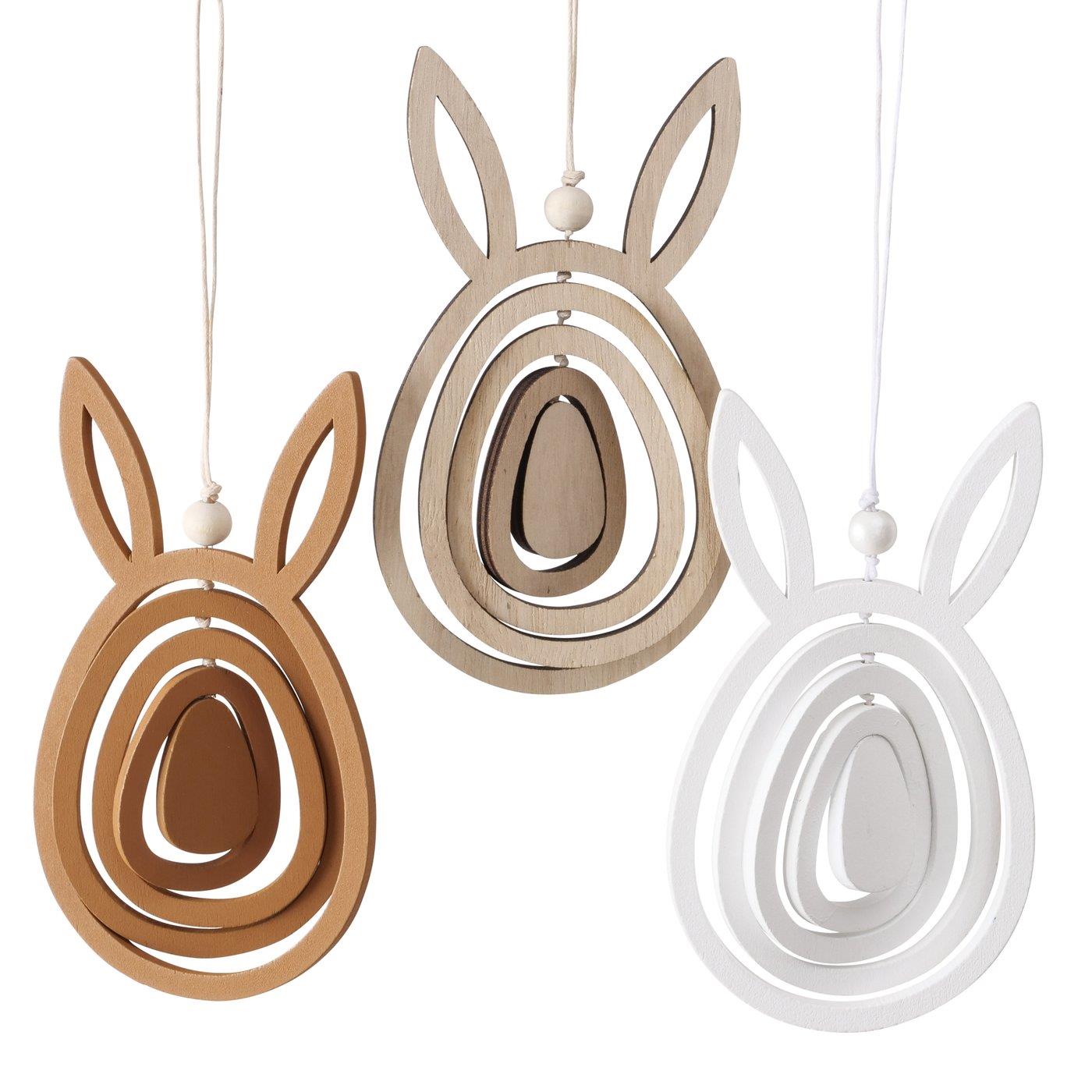 Boltze Home Deco hanger haas 7,5x13,5cm