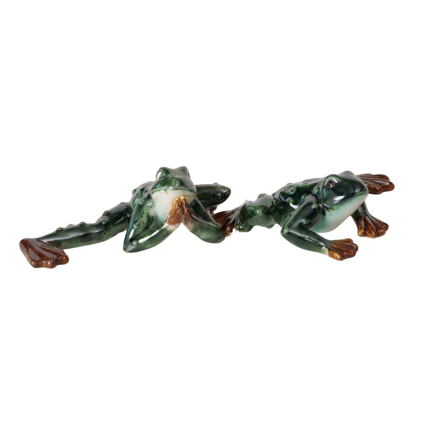 Beeldje Beeld kikker Frido 20x13x6,5cm