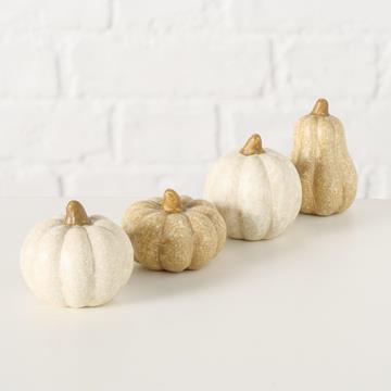 Boltze Home Pompoenset 4-delig Ø5,5cm