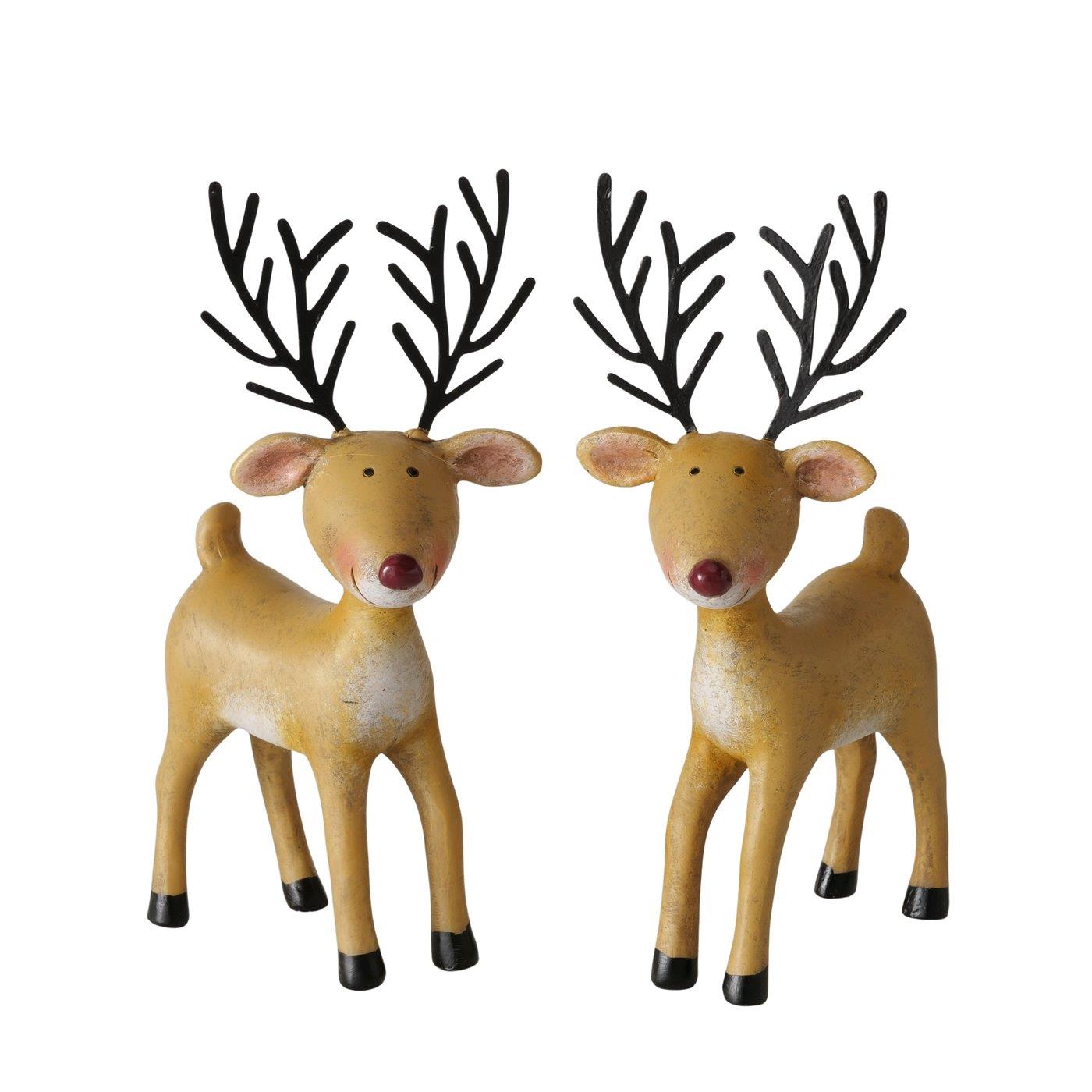 Boltze Home Figuur Hert H135cm bruin