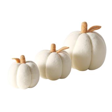 Boltze Home Beeld Pompoen 3-delig 17cm