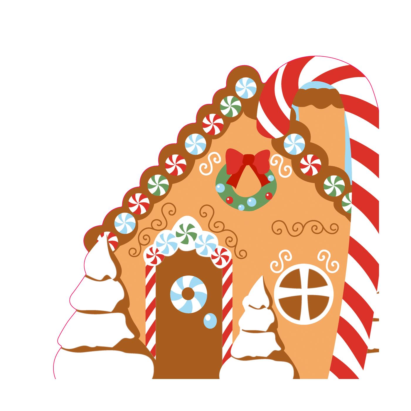 Duni Servetten Cookie House 33cm