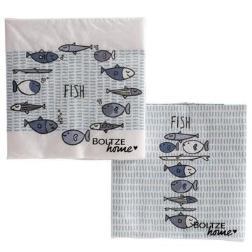 Boltze Home Servetten vissen