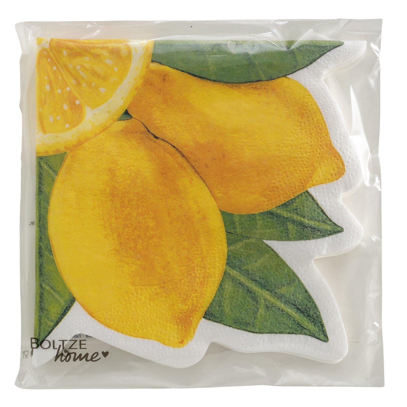 Boltze Home servetten Limone