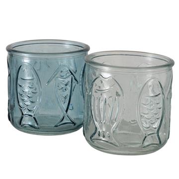 Boltze Home Windlicht vissen H9cm