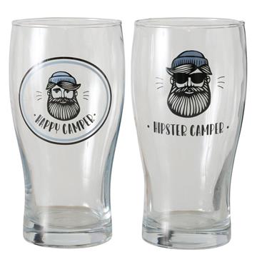 Boltze Home Bierglas Camper Ø8xH16cm