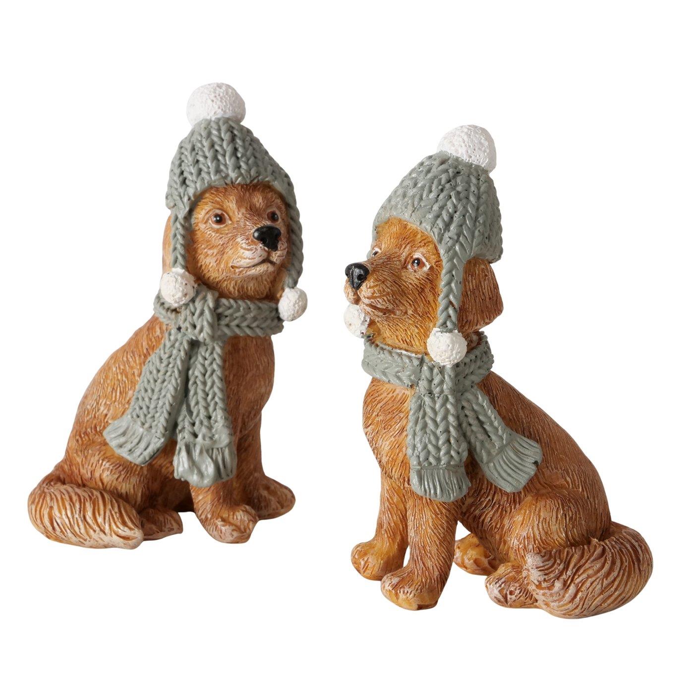 Boltze Home Figuur Hond H8cm